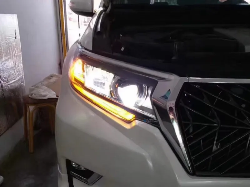 2018 Toyota Prado LED Headlights Projector DRL
