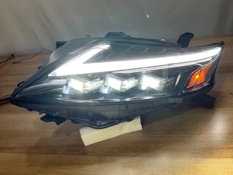 2009+ Lexus RX LED Headlights Triple Beam DRL