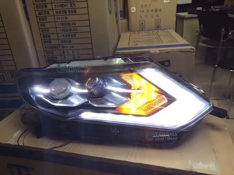 2017+ Nissan X-TRAIL LED Headlight DRL Lens Assembly