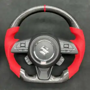 Suzuki Jimny interior upgrade multifunction steering wheel replacement