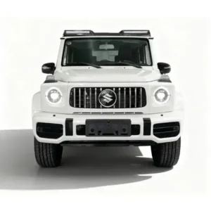 Suzuki Jimny G63 style exterior conversion completed on black Jimny vehicles