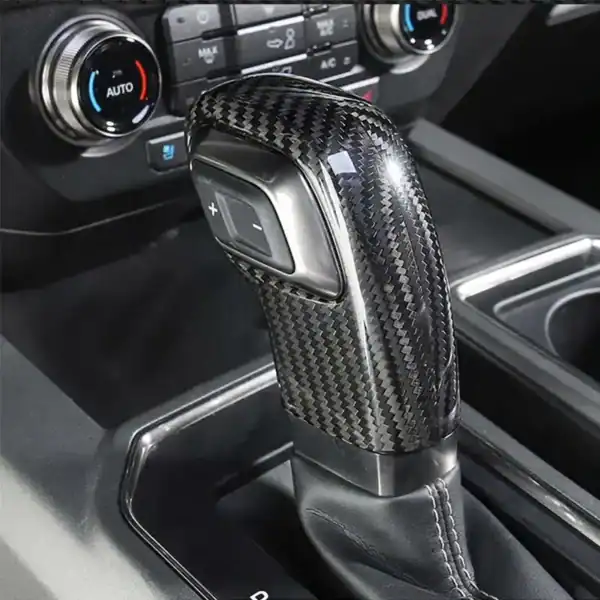 Ford F-150 Raptor calfskin leather carbon fiber multifunction steering wheel