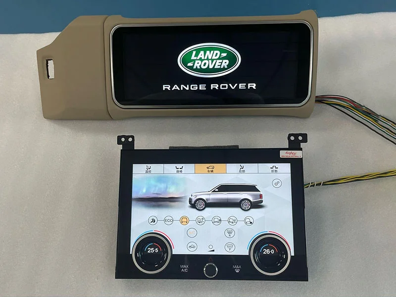 Land Rover screen upgrade Range Rover Vogue, Sport & Evoque Upper/Lower Touchscreens with CarPlay & 360° Camera