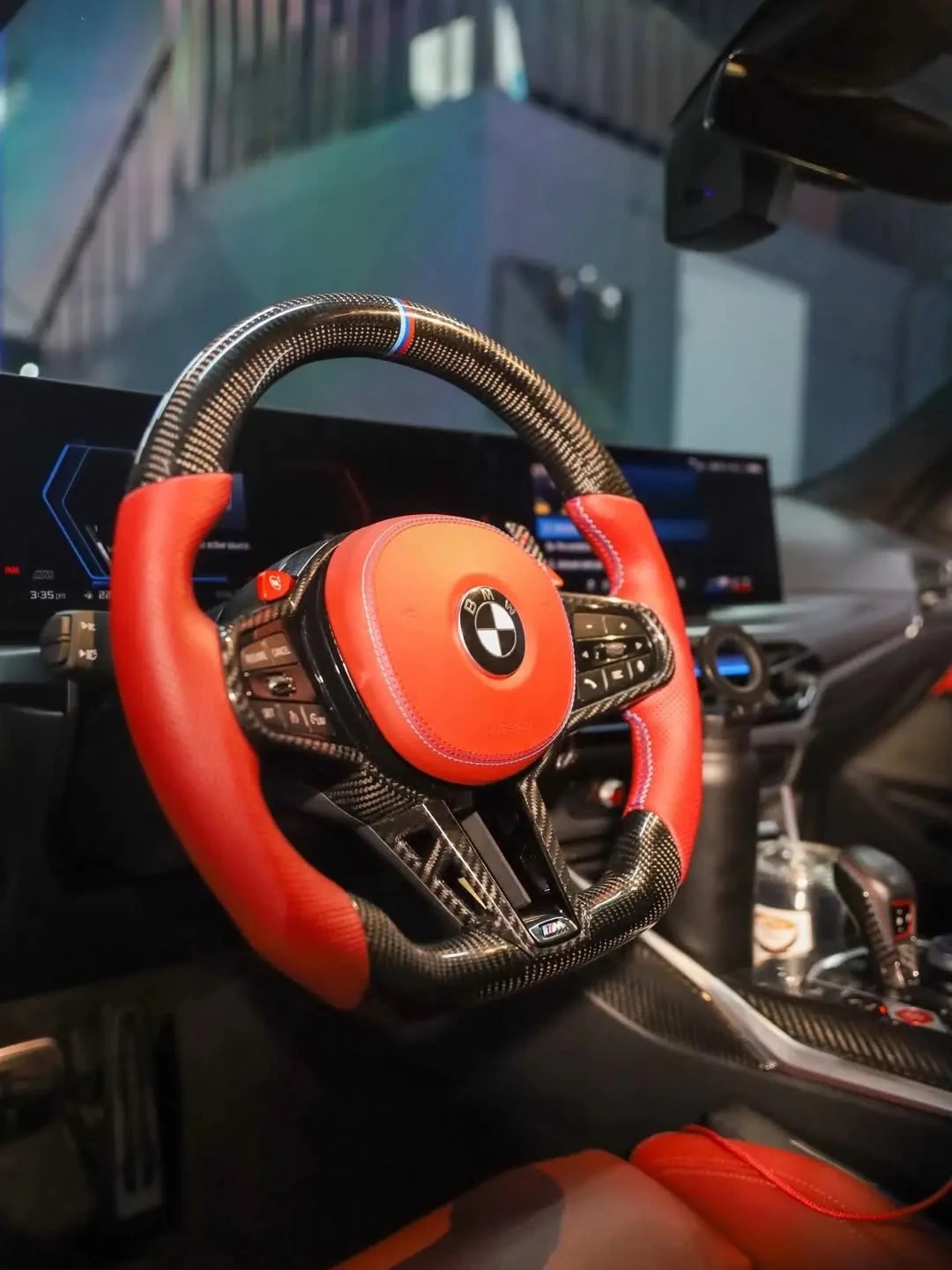 BMW Carbon Fiber Steering Wheel,