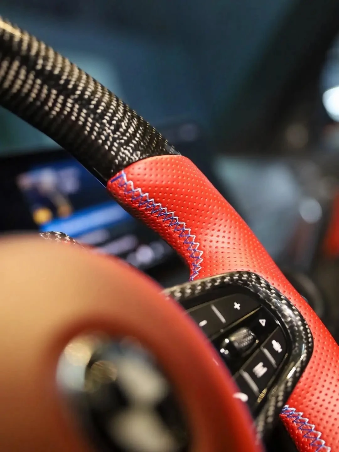 BMW Carbon Fiber Steering Wheel,